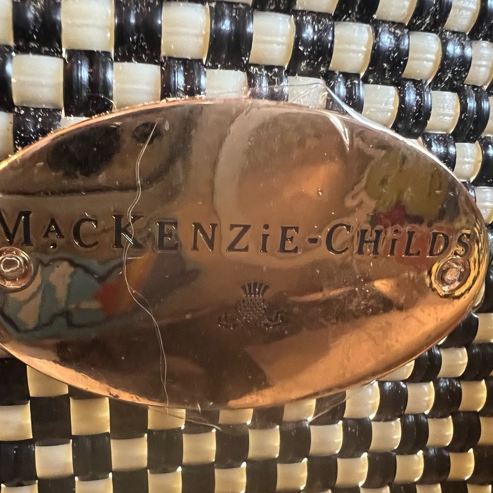 Mackenzie-Childs Tote, now Retired. Rare find. - Picture 2 of 2